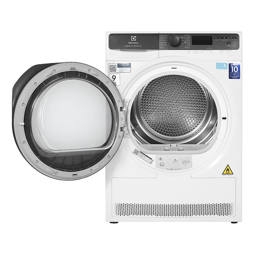 Máy sấy bơm nhiệt Electrolux 9kg EDH903R7WC